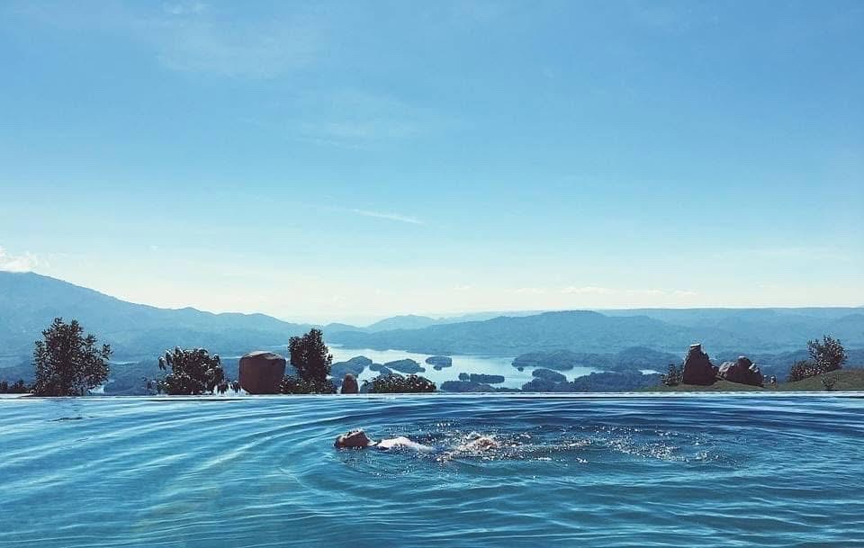 Không gian nghỉ dưỡng đẹp tại Tà Đùng